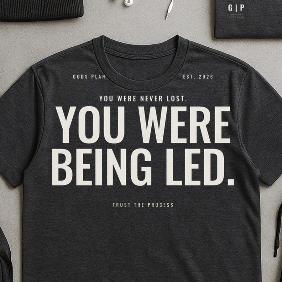 You Were Never Lost — Tee — print detail