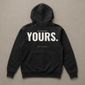 The Plan Isn't Yours — Hoodie — Black, back — GODS PLAN