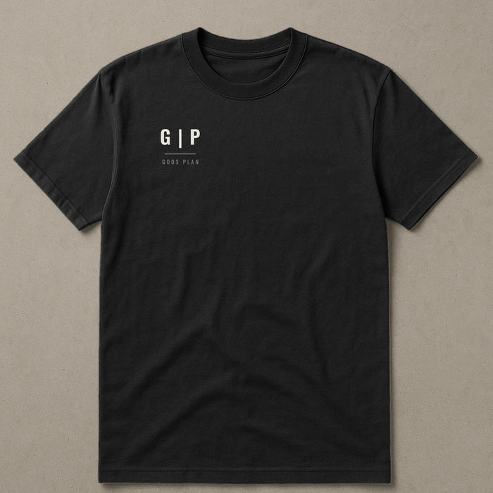 GODS PLAN Essential Tee — Black
