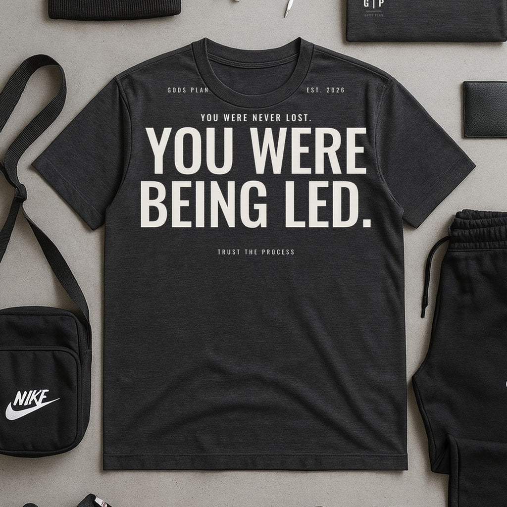 You Were Never Lost — Tee — styled outfit — GODS PLAN