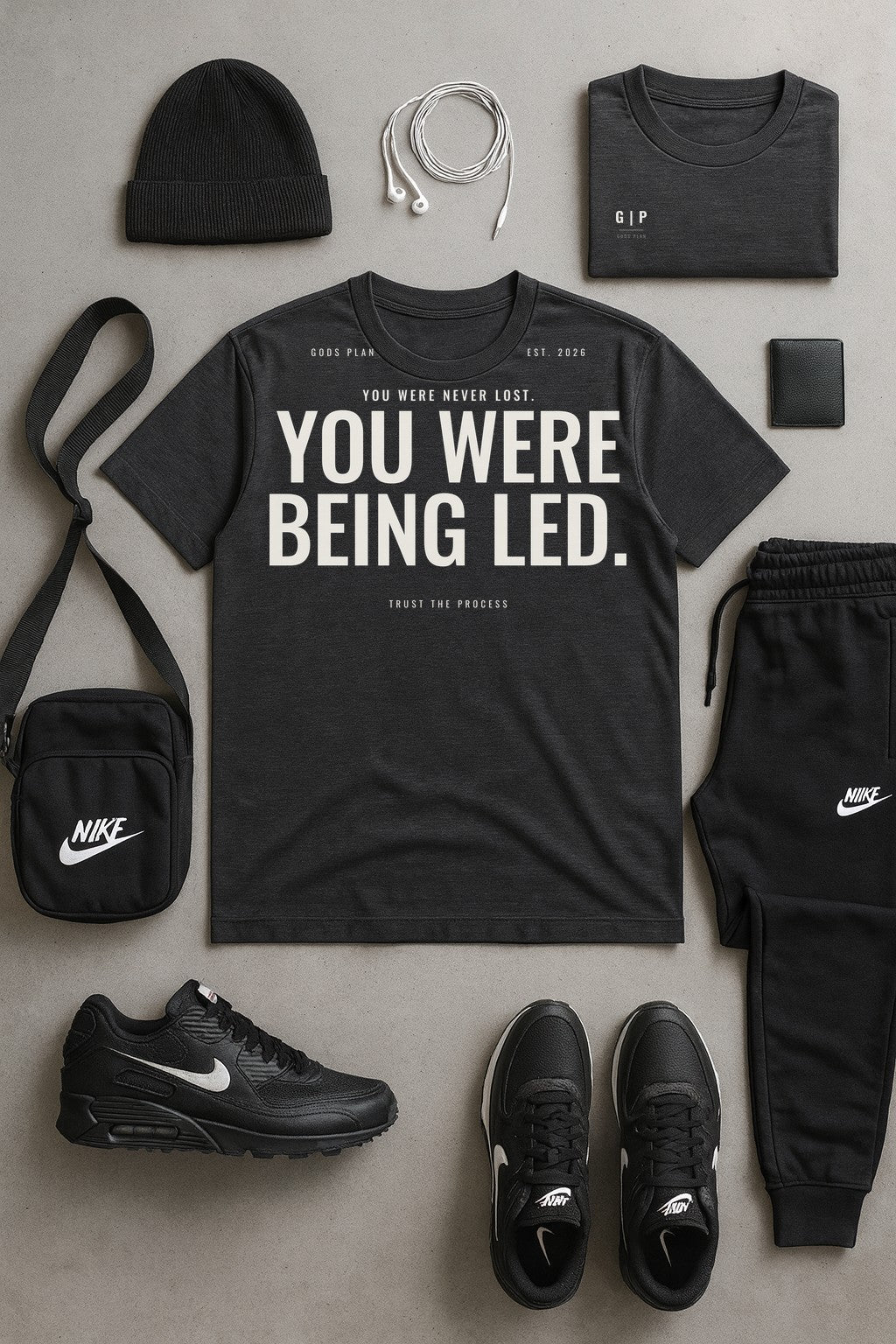 You Were Never Lost — Tee — the full look