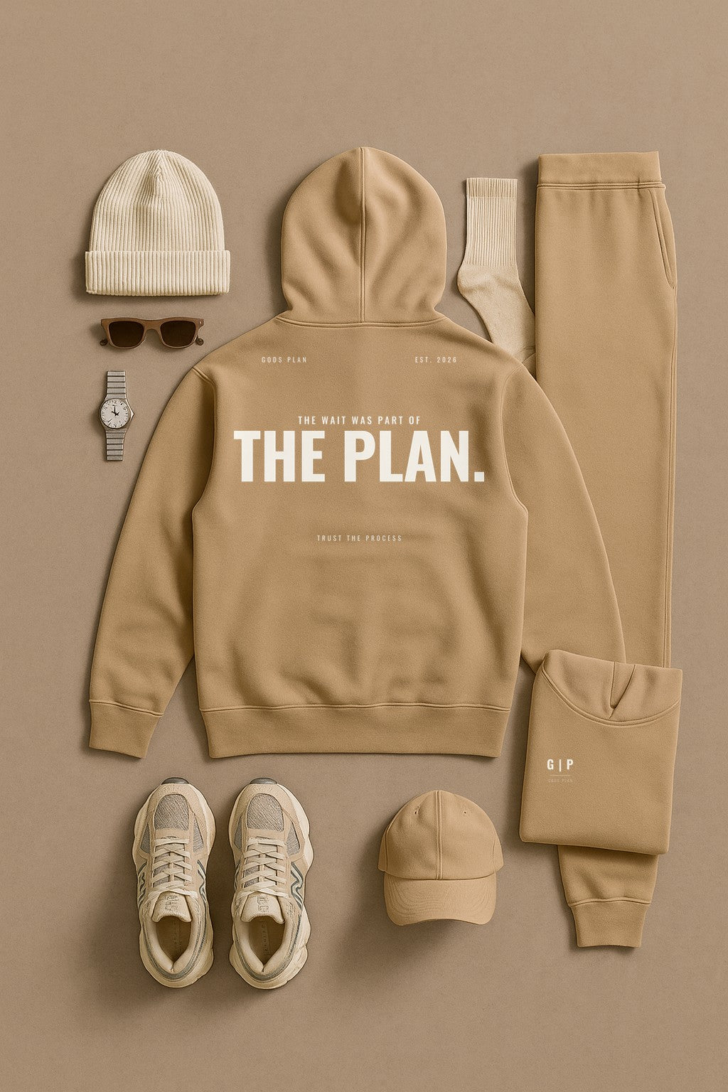 The Wait Was Part Of The Plan — Hoodie — the full look